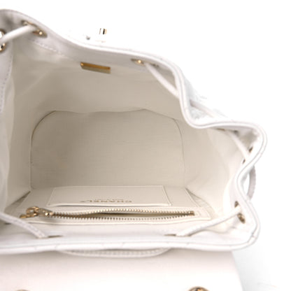 Chanel Caviar Quilted Mini Urban Spirit Backpack White 5 of 9