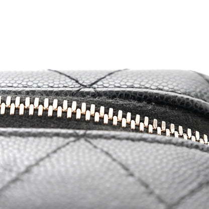 Chanel Caviar Quilted Twist Your Buttons Clutch With Chain Black 11 of 11