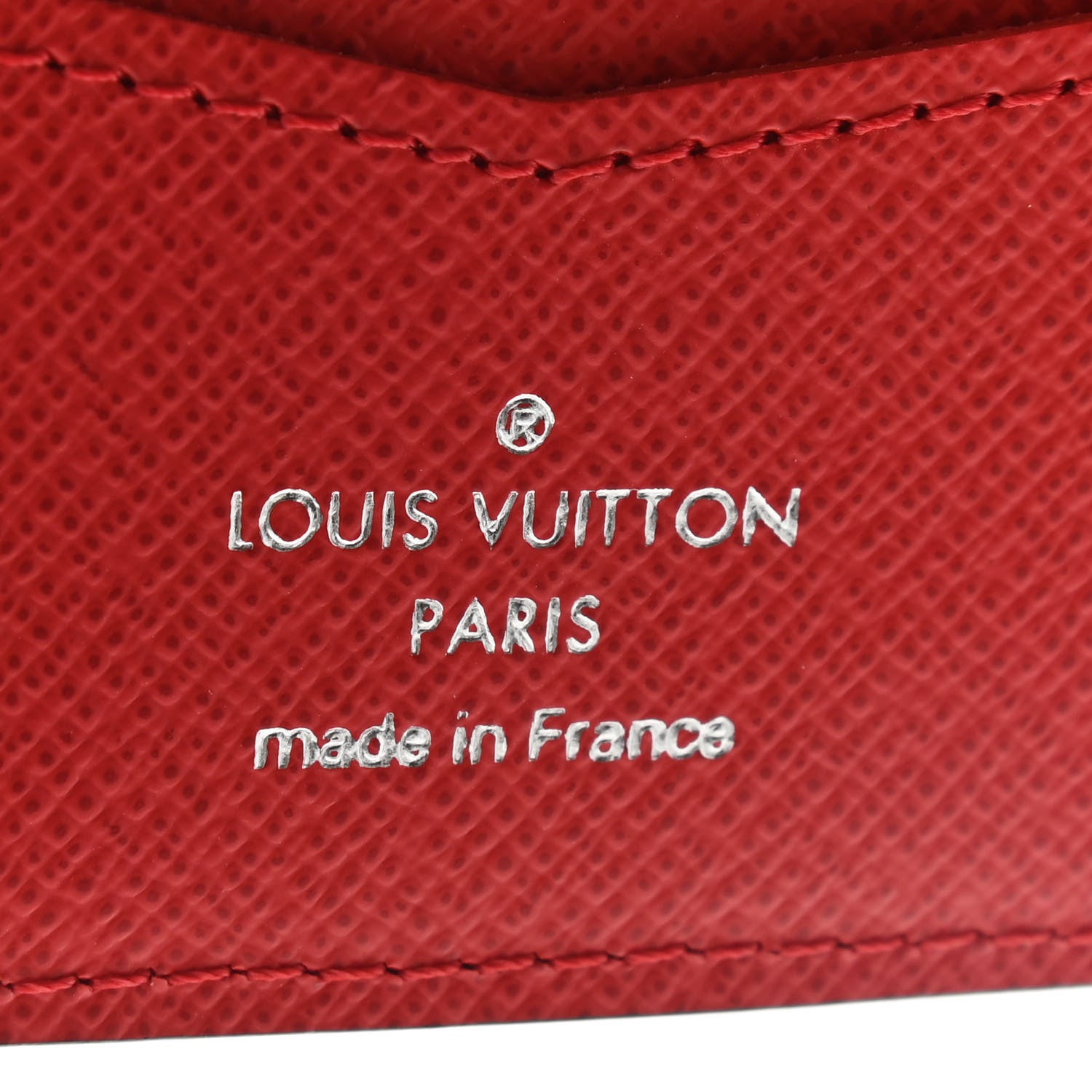 Louis Vuitton X SUPREME Epi Slender Wallet Red 6 of 6