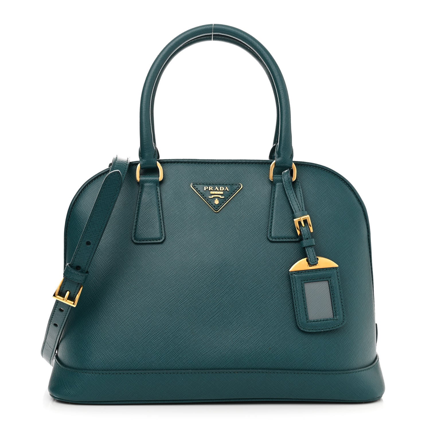 Prada Saffiano Lux Medium Promenade Tote Ottanio 1 of 15
