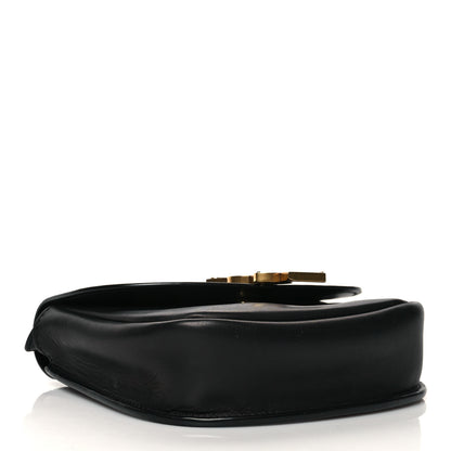 Saint Laurent Smooth Calfskin Classic Monogram Small Kaia Satchel Black 4 of 11