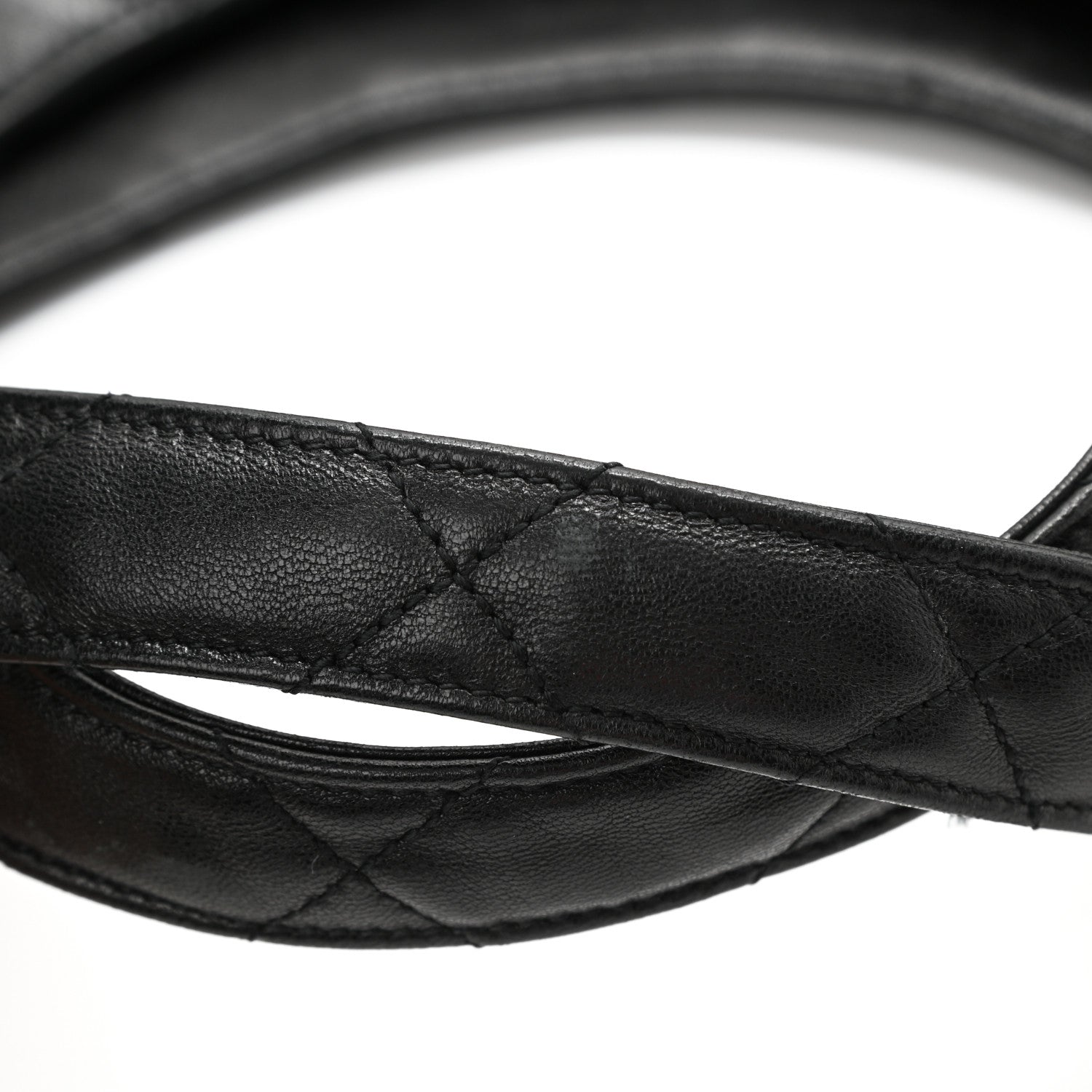 Saint Laurent Lambskin Quilted Maxi Icare Shopping Tote Black 14 of 20