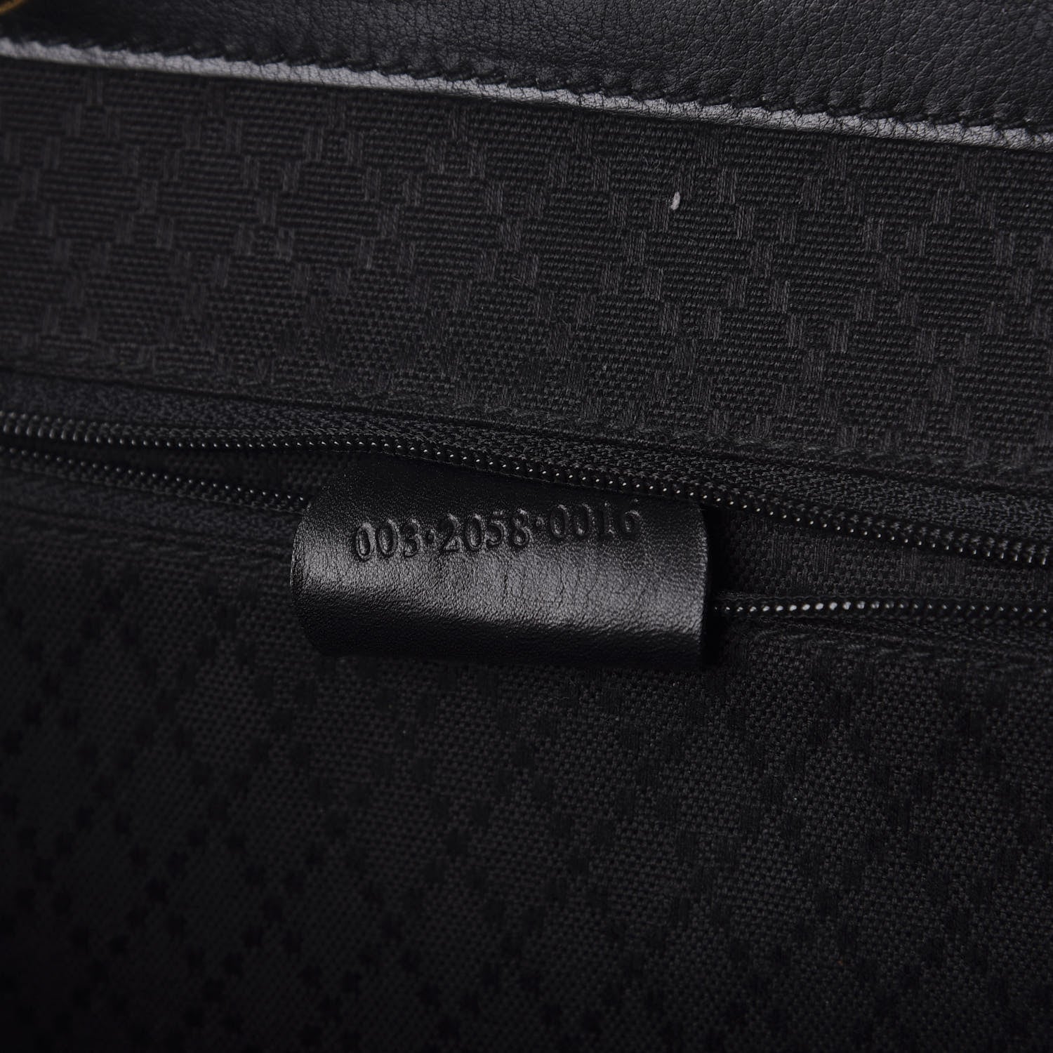 Gucci Calfskin Bamboo Backpack Black 6 of 12