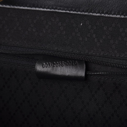 Gucci Calfskin Bamboo Backpack Black 6 of 12