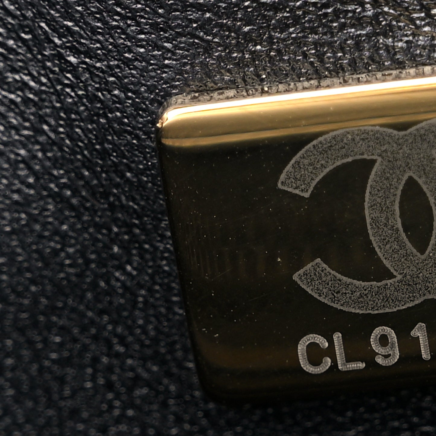 Lambskin Enamel Quilted Mini Flap Black