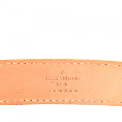 Louis Vuitton Damier Azur 25mm Mini Belt 75 30 5 of 8