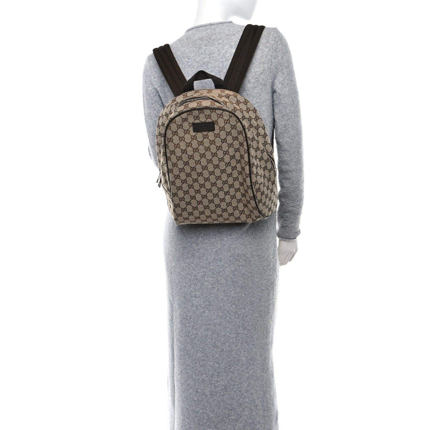 Monogram Travel Backpack Dark Brown
