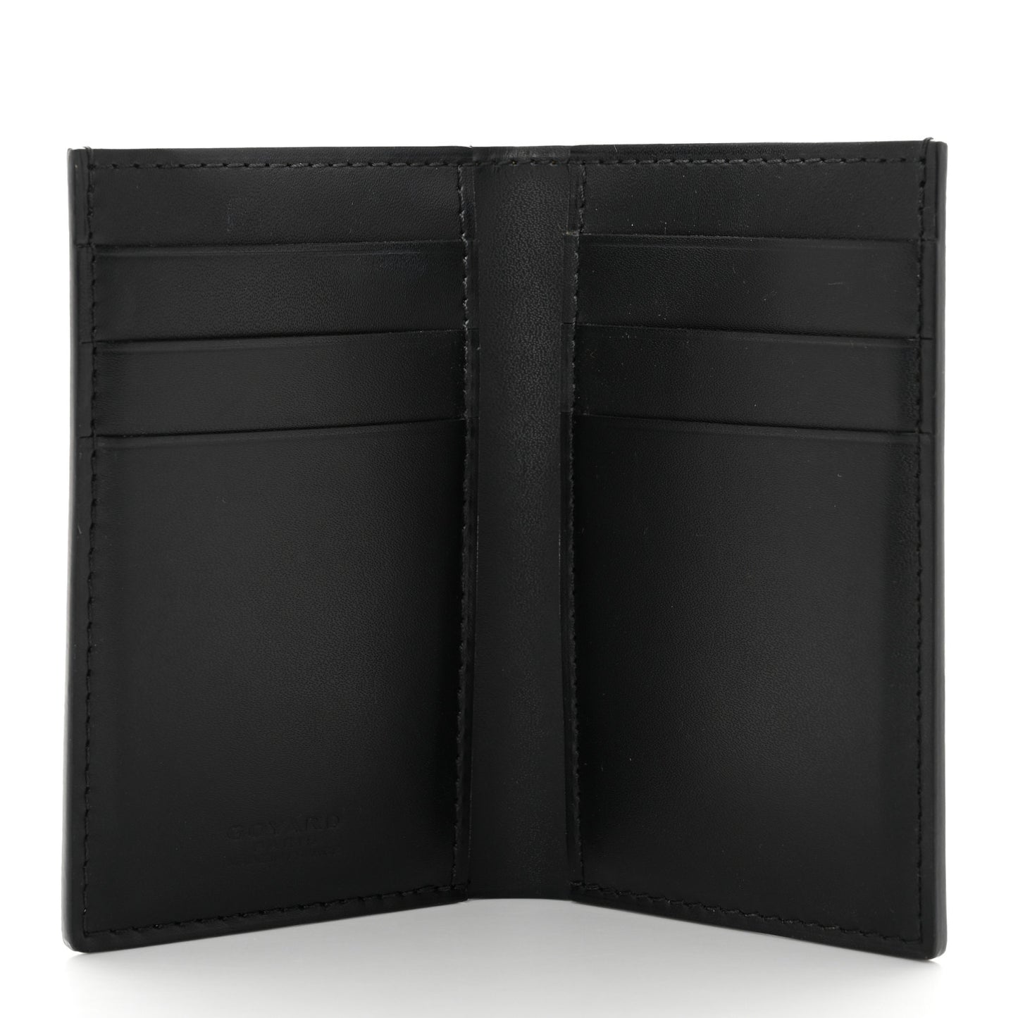 Goyardine Saint Pierre Card Holder Black