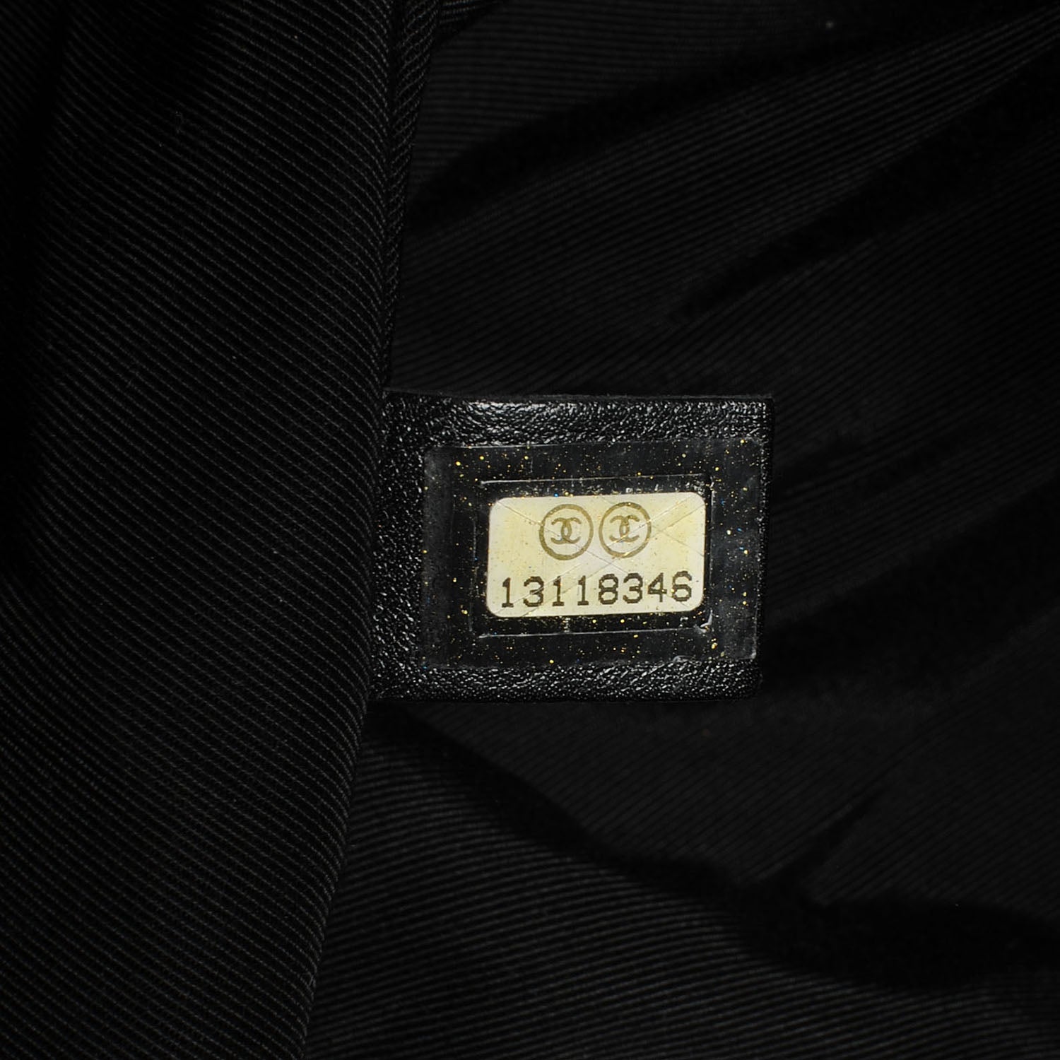 Chanel Vinyl Stretch Spirit Large Cabas Tote Black 7 of 8