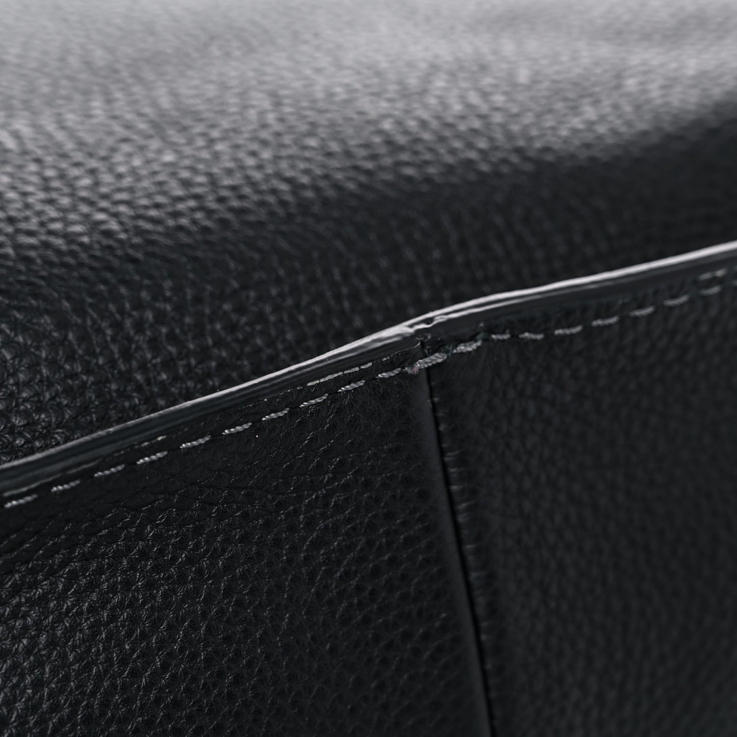 Calfskin Medium Marcie Satchel Black