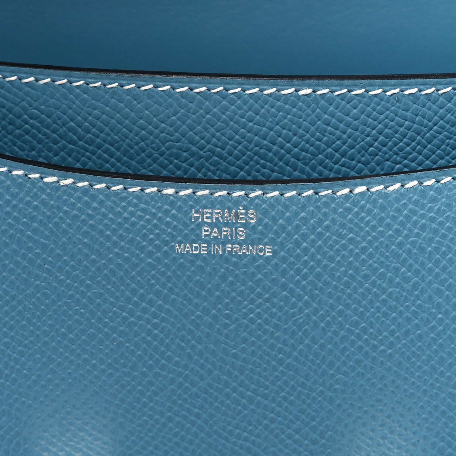Hermes Epsom Constance 18 New Blue Jean 6 of 10
