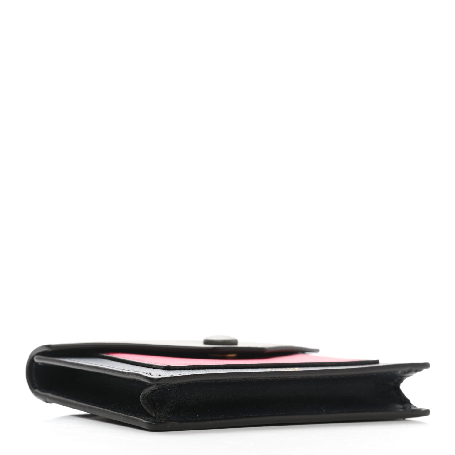 Celine Smooth Calfskin Pocket Card Holder Fushia 3 of 6