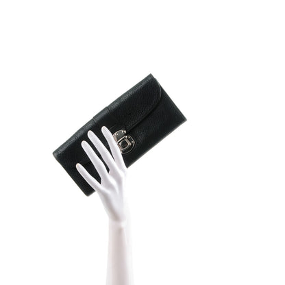 Louis Vuitton Mahina Amelia Clutch Wallet Black 2 of 7