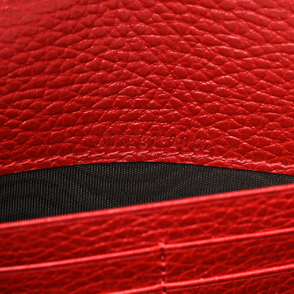 Gucci Calfskin Mini Dionysus Chain Wallet Hibiscus Red 7 of 11