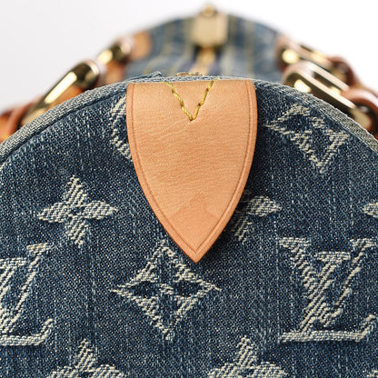 Louis Vuitton Monogram Denim Neo Speedy Blue 9 of 9