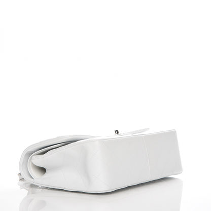 Chanel Caviar Quilted Jumbo Double Flap White 4 of 8