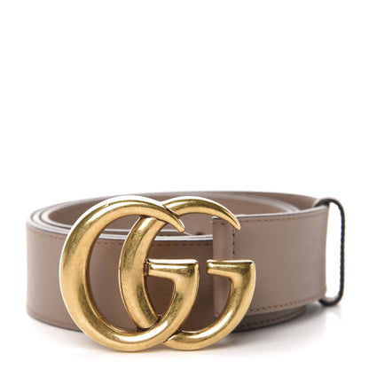 Gucci Calfskin Double G 40mm Belt 95 38 Porcelain Rose 1 of 4