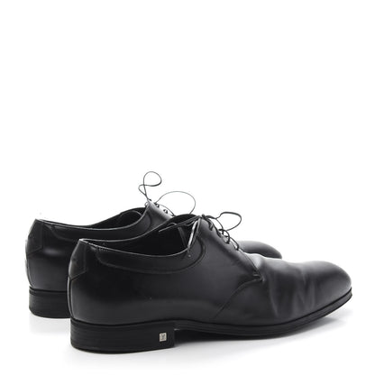 Louis Vuitton Mens Calfskin Oxfords 7.5 Black 4 of 14
