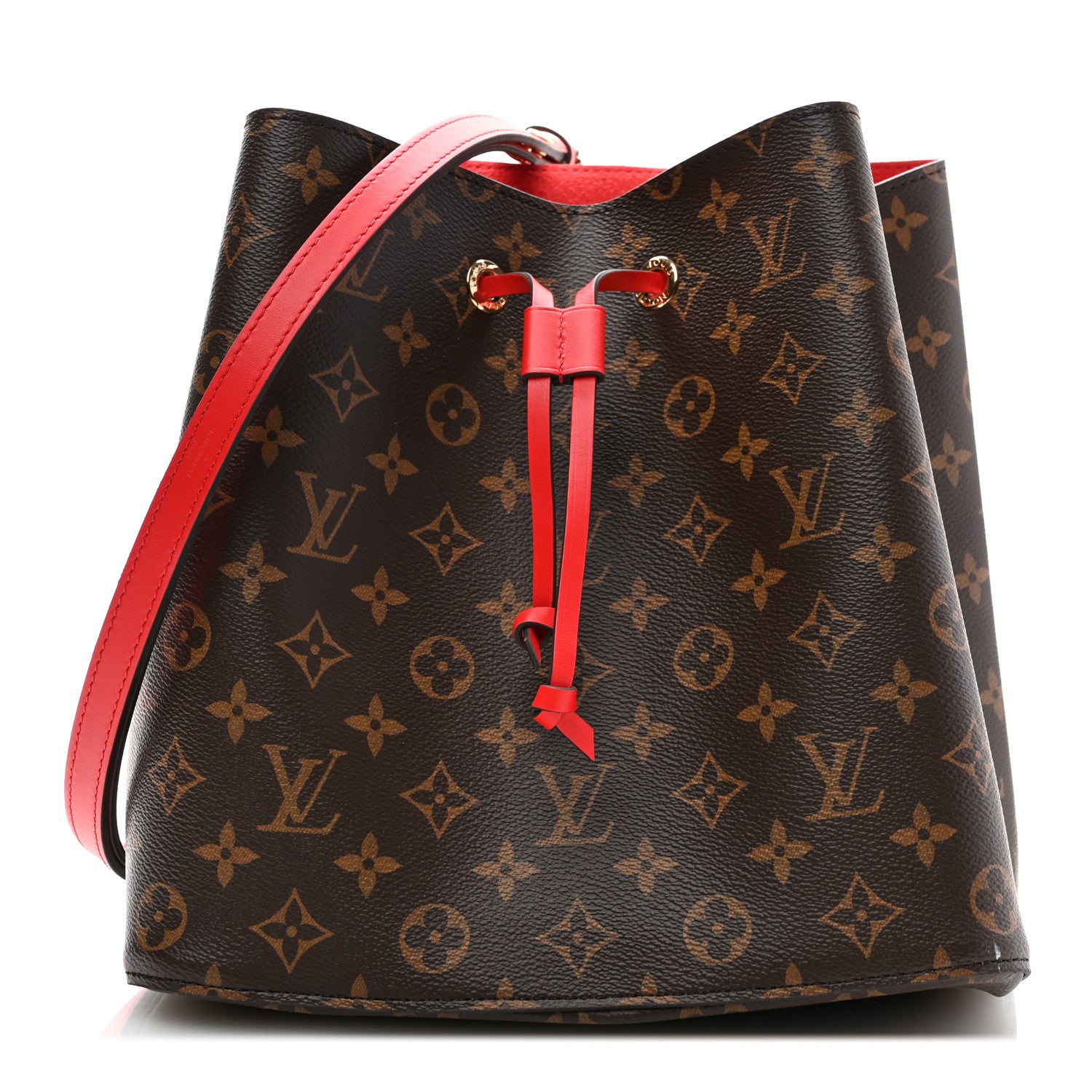 Louis Vuitton Monogram Neonoe MM Coquelicot 1 of 9