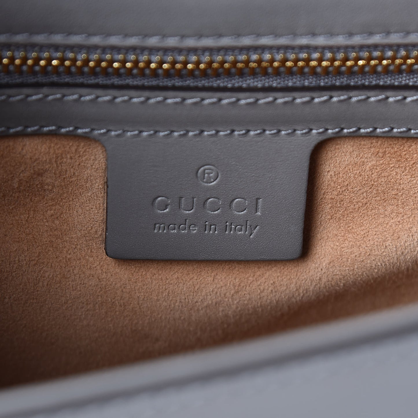 Calfskin Small Sylvie Shoulder Bag Deep Grey