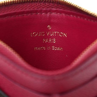 Louis Vuitton Monogram Zipped Card Holder Fuchsia 6 of 7