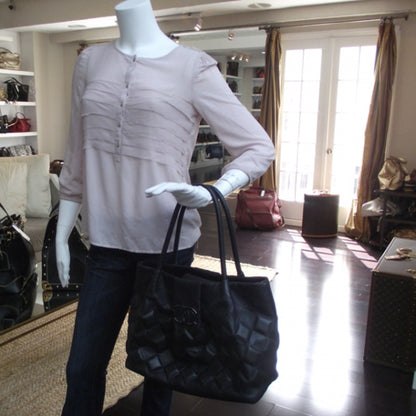 Chanel Leather Sloane Square Tote 2 of 11