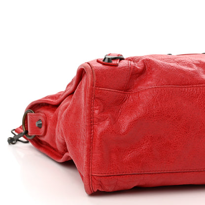 Balenciaga Agneau Classic Hardware City Coquelicot 8 of 11