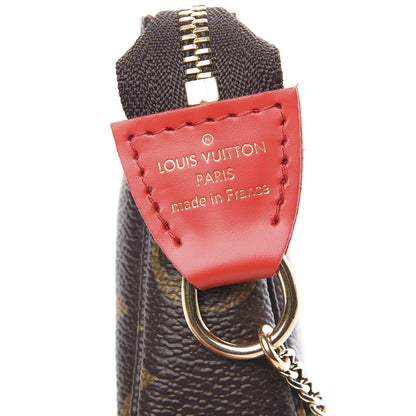 Louis Vuitton Monogram 2020 Christmas Animation Bumper Cars Mini Pochette Accessories Coquelicot 7 of 10