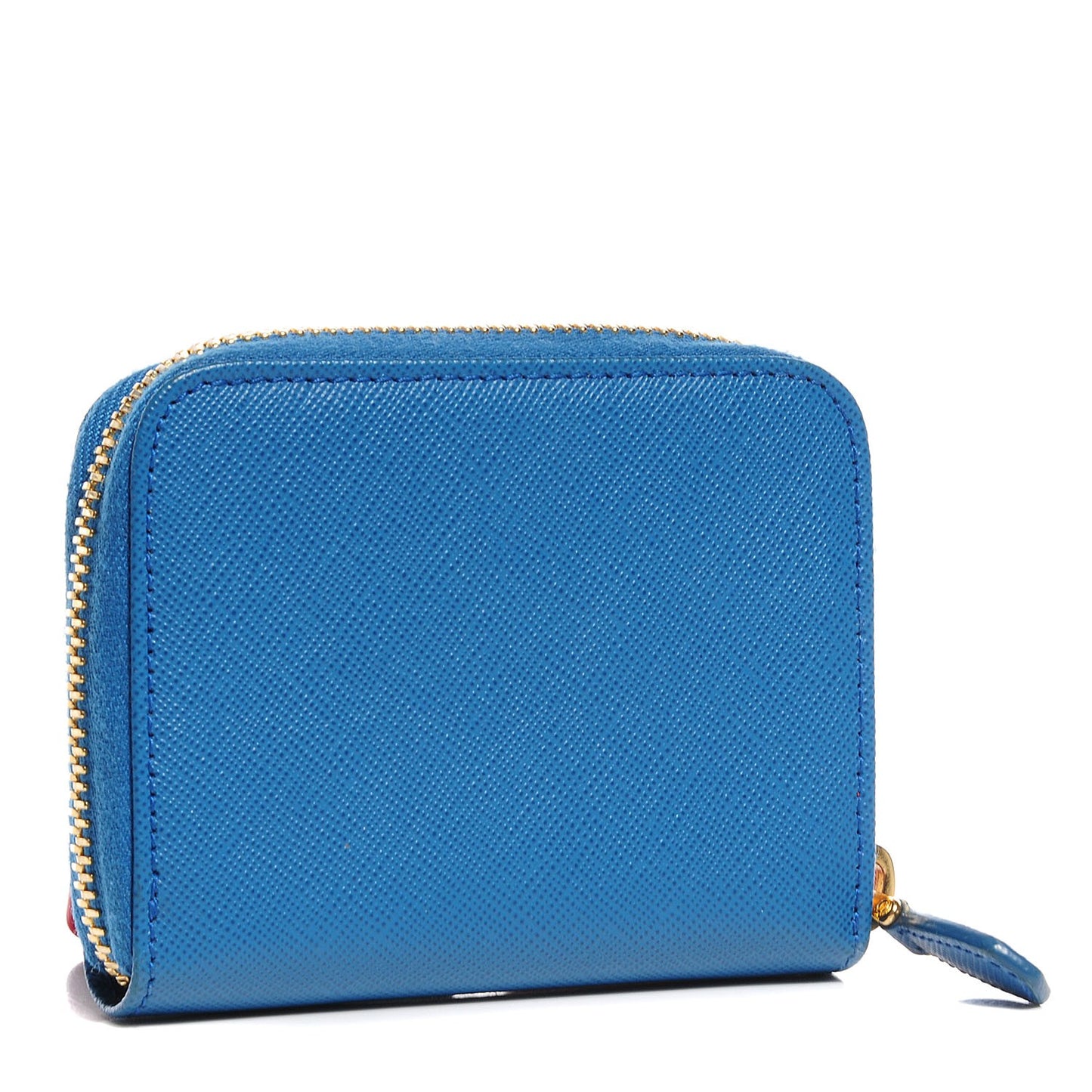 Saffiano Metal Coin Purse Cobalto