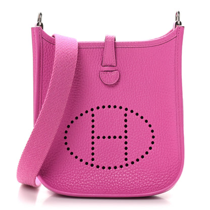 Hermes Taurillon Clemence Evelyne TPM Magnolia 1 of 11