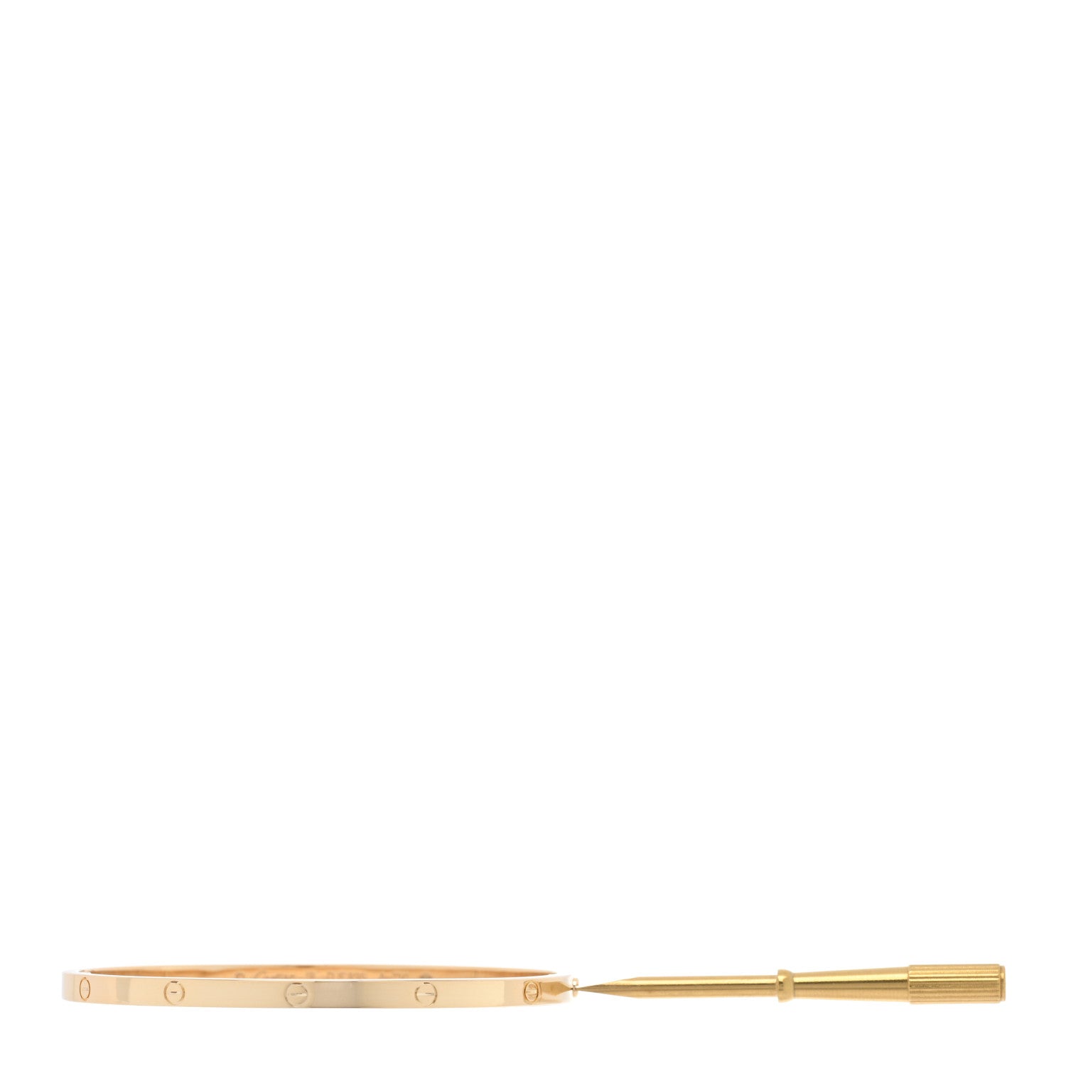 Cartier 18K Yellow Gold Small LOVE Bracelet 18 3 of 6