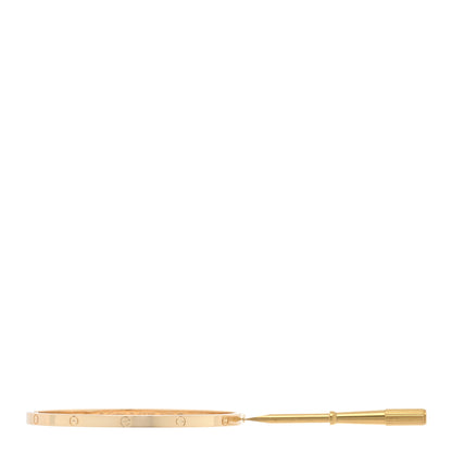 Cartier 18K Yellow Gold Small LOVE Bracelet 18 3 of 6