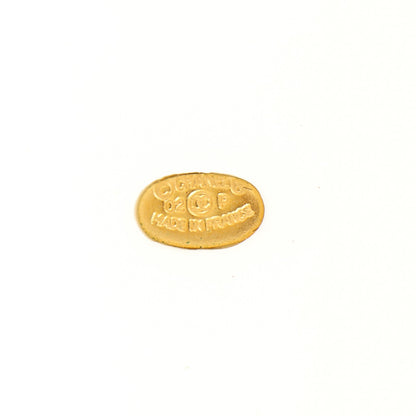 Chanel Resin CC Pendant Necklace White Gold 5 of 6