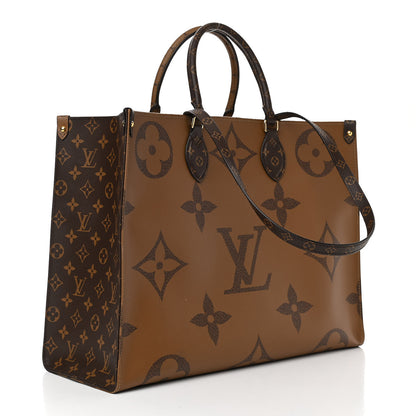 Louis Vuitton Reverse Monogram Giant Onthego GM 3 of 15