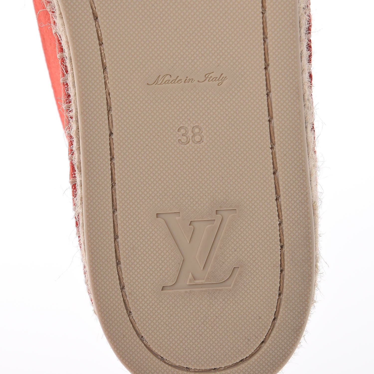 Louis Vuitton Canvas Waterfall Espadrille 38 Rouge 6 of 9