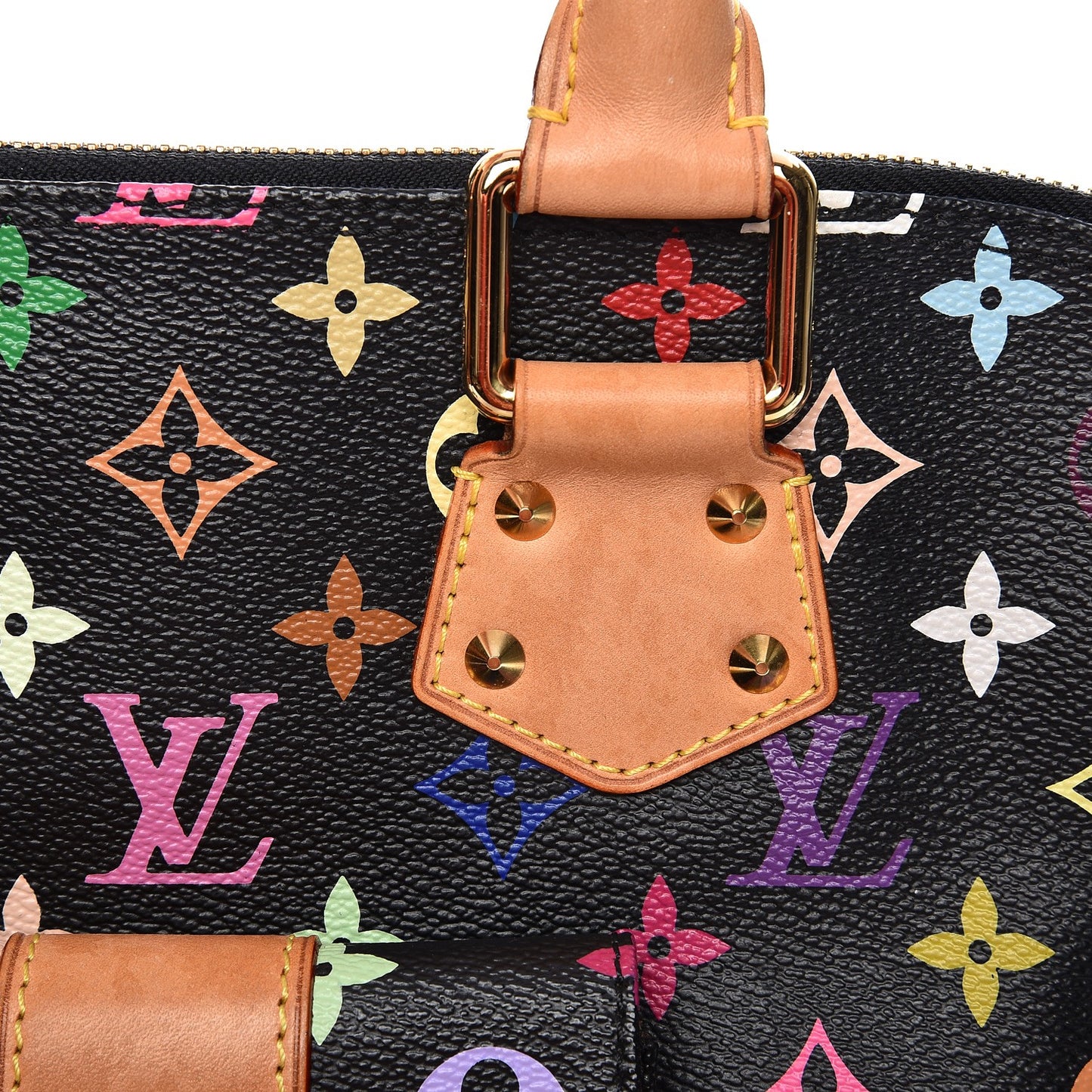 Monogram Multicolor Alma GM Black