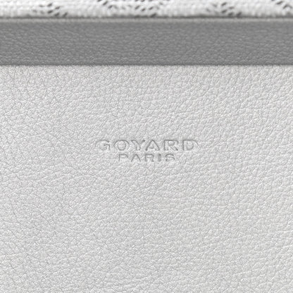 Goyard Goyardine Saint Honore Clutch Silver 6 of 8