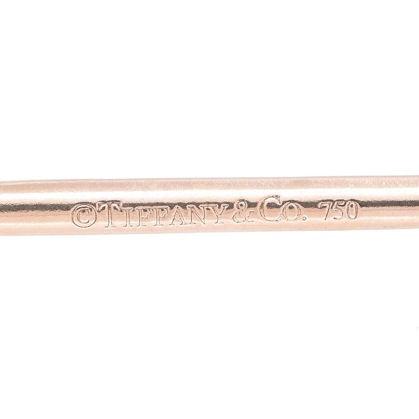 18K Rose Gold Diamond Crown Key Pendant