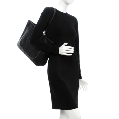 Valentino Garavani Grained Calfskin Tote Black 2 of 7