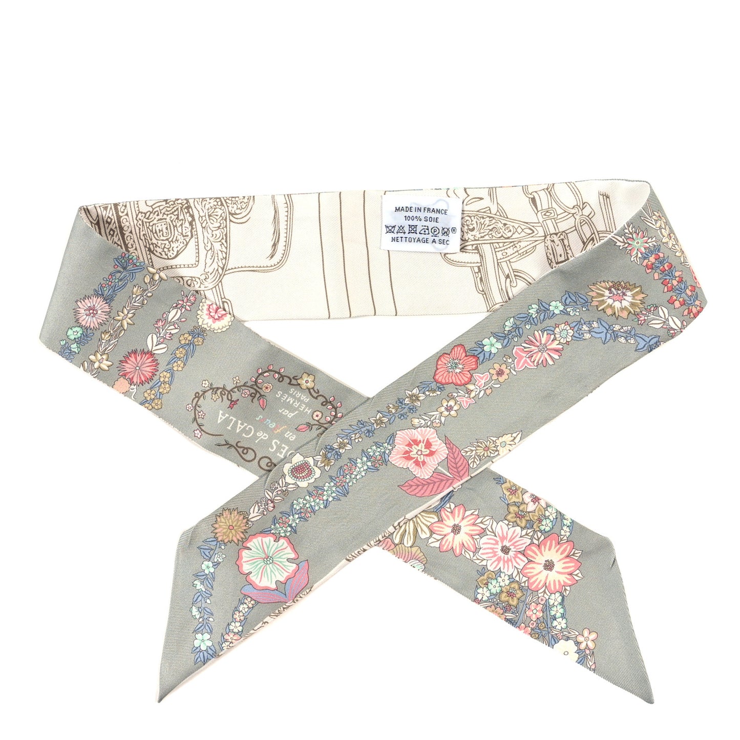 Silk Brides De Gala En Fleurs Twilly Vert Amande Rose