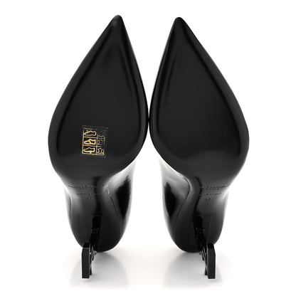 Saint Laurent Patent Opyum 85 Pumps 37 Black 6 of 10
