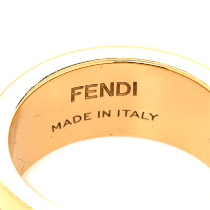 Fendi Metal FF Ring S Gold 4 of 6