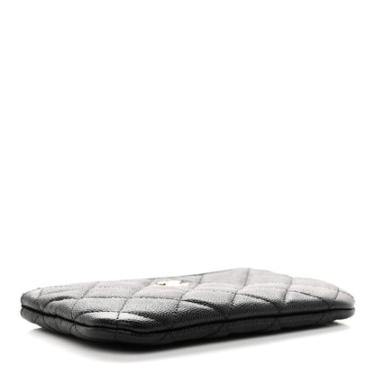 Chanel Caviar Quilted Small Cosmetic Case Black 4 of 8