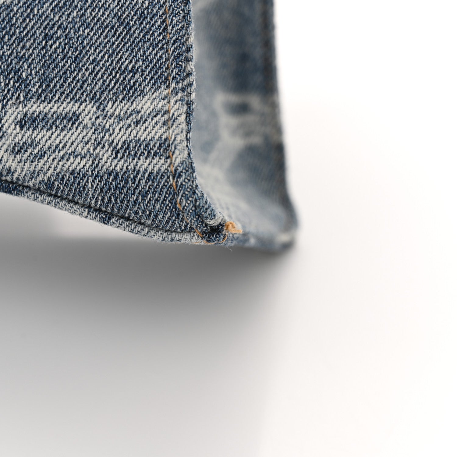 Balenciaga Denim BB Monogram Small Hourglass Top Handle Bag Blue 13 of 13