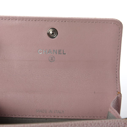 Chanel Caviar CC Timeless Card Holder Pink 6 of 9