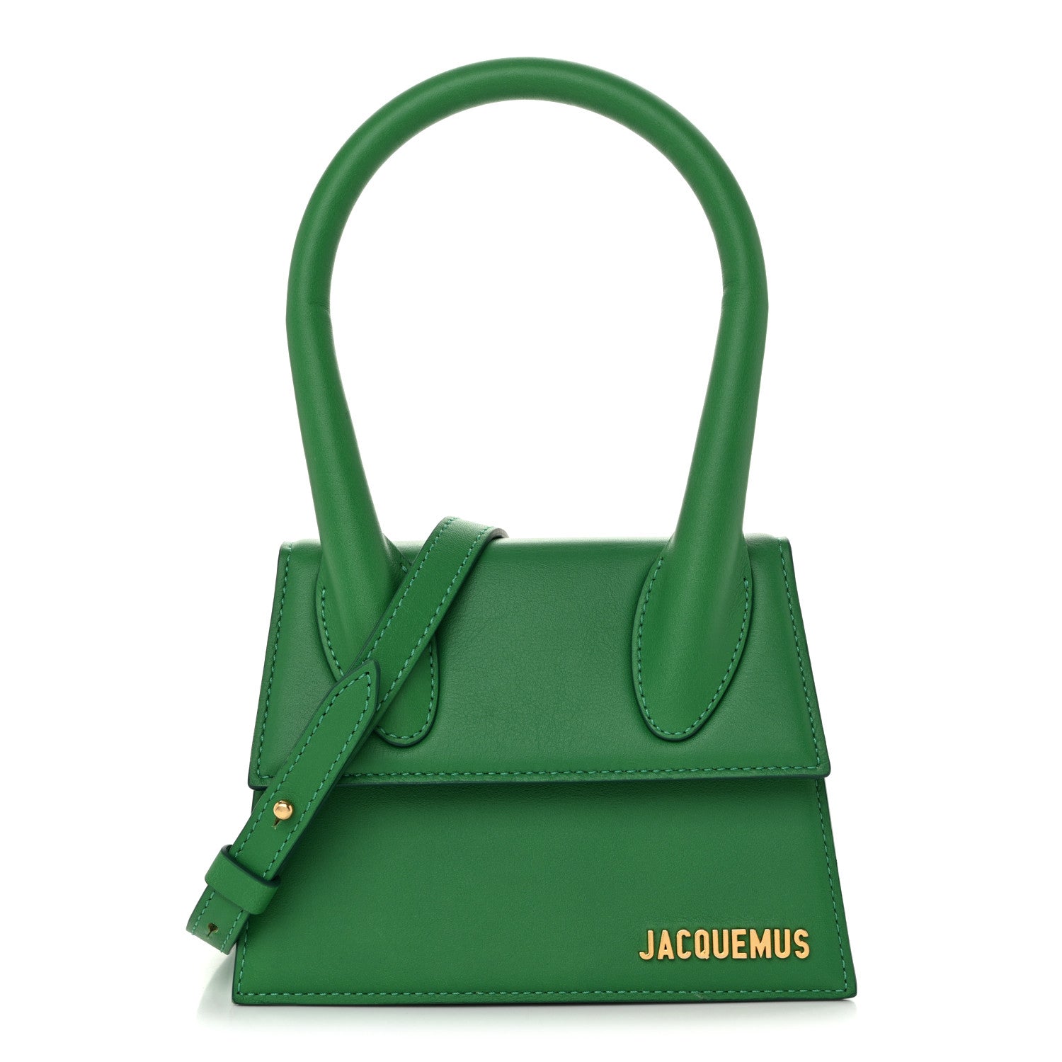 Jacquemus Smooth Calfskin Le Chiquito Moyen Green 1 of 11