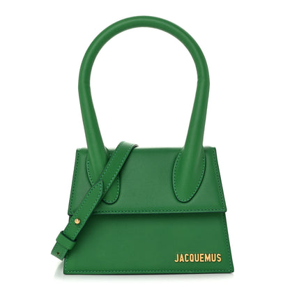 Jacquemus Smooth Calfskin Le Chiquito Moyen Green 1 of 11