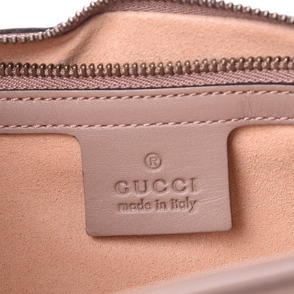 Gucci Calfskin Matelasse Medium GG Marmont Shoulder Bag Porcelain Rose 6 of 8