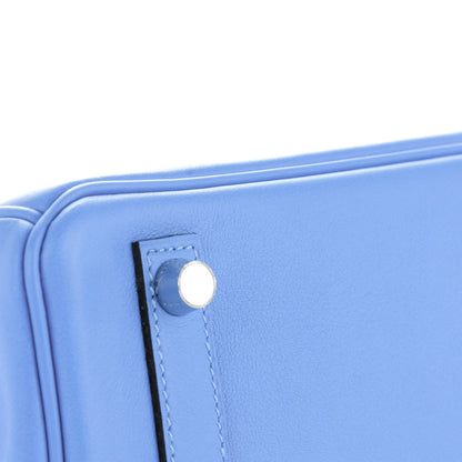 Hermes Swift Birkin 25 Bleu Paradis 18 of 24
