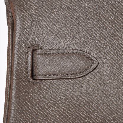 Hermes Epsom Birkin 30 Etain 32 of 35